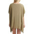 Фото #2 товара DKNY 276747 Women's Standard T Shirt Dress Cover Up, Olive Kaftan Pom Pom, s/m