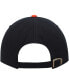 Men's Black, Orange San Francisco Giants Clean Up Adjustable Hat