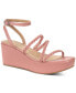 Фото #1 товара Women's Alyssaa Strappy Platform Wedge Sandals, Created for Macy's