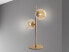 Фото #8 товара LED Tischlampe Bubble Messing Amberglas