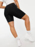 Фото #3 товара ASOS DESIGN Hourglass 2 pack basic legging shorts in black