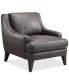 Фото #2 товара Collyn 34" Modern Leather Chair, Created for Macy's