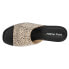 Фото #4 товара Dirty Laundry Respect Cheetah Platform Slide Womens Beige, Black Casual Sandals