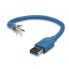 Фото #4 товара TECHLY ICOC-U3-AB-005-BL 50 cm USB-A To USB-B Cable