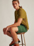 Фото #4 товара Bonobos Fielder Utility Cargo Short Men's XL Green Polyester Flat Front Stretch