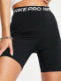 Nike high rise 7 inch legging shorts in black