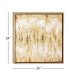 Фото #11 товара by Cosmopolitan Beige Glam Abstract Canvas Wall Art, 24 x 24