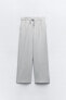 Trousers with an elasticated waistband