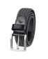 Фото #2 товара Men's Two-Tone Stretch Braided Web Belt