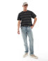 Levi's vintage logo geo stripe t-shirt in black