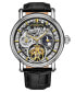Фото #1 товара Наручные часы Skagen Holst Brown Leather Strap Watch 40mm SKW6086