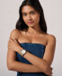 ფოტო #3 პროდუქტის Women's Hexa Multifunction Two-Tone Stainless Steel Bracelet Watch 38mm