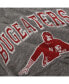 Men's Heather Gray Nebraska Huskers Vintage-Inspired Bugeaters Tri-Blend T-shirt