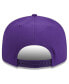 Фото #4 товара Men's Purple Los Angeles Lakers Golden Tall Text 9FIFTY Snapback Hat