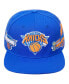Фото #2 товара Men's Royal New York Knicks Championship Capsule Snapback Hat