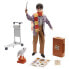 HARRY POTTER On Platform 9 3/4 Articulated Doll Toy With Hedwig And Luggage Cart With Accessories And Stickers