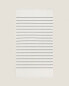 Фото #1 товара Striped cotton beach towel with fringing