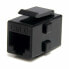 Фото #1 товара Коннектор RJ45 Startech C6KEYCOUPLER Чёрный