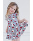 ფოტო #3 პროდუქტის Toddler Girls French Terry Dress to