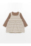 Фото #2 товара Платье для малышей LC WAIKIKI Kare Yaka полосатое 2-х шт.