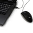 Фото #9 товара V7 Optical LED USB Mouse - black - Ambidextrous - Optical - USB Type-A - 1000 DPI - Black
