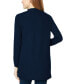 Фото #2 товара Women's Relaxed V-Neck Open Cardigan