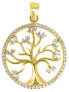 Фото #1 товара Beautiful pendant made of yellow gold Tree of Life PENT014_AU_Y