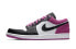 Фото #3 товара Кроссовки Nike Air Jordan 1 Low Black Active Fuchsia (Белый, Розовый)