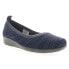 Propet Yen Wedge Ballet Flat Womens Blue Flats Casual WCX074MNVY