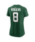 ფოტო #4 პროდუქტის Women's Aaron Rodgers Green New York Jets Player Name and Number T-shirt