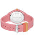 Фото #3 товара Часы и аксессуары Lacoste Женские часы Neocroc на розовом силиконовом ремешке 36 мм