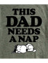 Фото #3 товара Hybrid Apparel Peanuts Dad Nap Mens Short Sleeve Tee