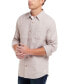 ფოტო #6 პროდუქტის Men's Solid Long Sleeve Button-Front Oxford Shirt