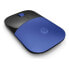 Wireless Mouse HP Z3700 Blue Black Monochrome