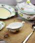French Garden Large Oval Platter, Premium Porcelain