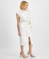 ფოტო #4 პროდუქტის Petite Denim Midi Skirt, Created for Macy's
