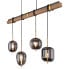 Фото #1 товара Люстра подвесная Globo Lighting Blacky I