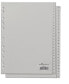 Фото #2 товара Durable 650410 - Numeric tab index - Polypropylene (PP) - Grey - Portrait - A4