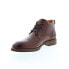 Фото #8 товара Florsheim Cabin Chukka 11780-205-D Mens Brown Leather Lace Up Chukkas Boots