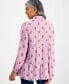 Petite Ikat Icon Tiered Button-Front Tunic, Created for Macy's