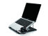 Conceptronic ERGO Laptop Cooling Stand - Notebook stand - Black - 39.6 cm (15.6") - 50 kg - 258 mm - 302 mm