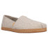 Фото #2 товара TOMS Alpargata Leather Wrapped Slip On Womens Beige Flats Casual 10015764T