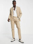 Фото #5 товара New Look skinny suit jacket in tan