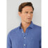Фото #7 товара HACKETT Garment Dye Linen long sleeve shirt