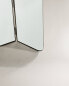 Metal triptych mirror