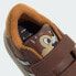 婴童 adidas neo GRAND COURT 防滑防踢 低帮 学步鞋 棕色