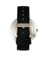 ფოტო #2 პროდუქტის Quartz The 6100 Black Dial, Canvas-Overlaid Black Polyurethane Strap Watch 43mm