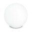 LED Tischleuchte Glaskugel Weiß Ø15cm
