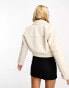 Фото #4 товара Pimkie cropped aviator jacket in cream