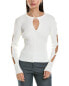 Фото #1 товара Bcbgmaxazria Cutout Sweater Women's